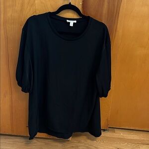 Nordstrom Elegant Black Blouse